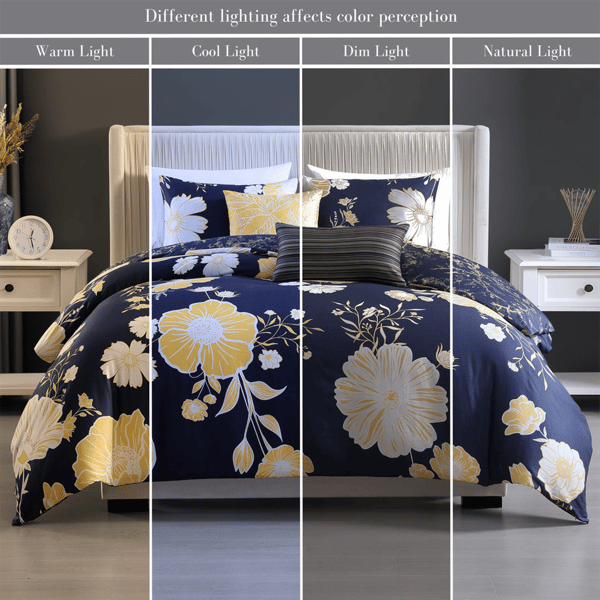 Bebejan® Sunglow Sateen 5pc. Reversible Comforter Set