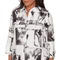 Womens Alfred Dunner Crowd Pleaser Abstract Floral Blouse - image 5