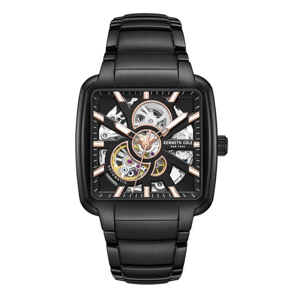 Mens Kenneth Cole(R) Skeleton Dial Watch - KCWGY0046530 - image 