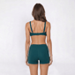 Womens Cupshe Solid U Wire Bralette Swim Top - image 2