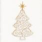 Linum Home Textiles Christmas Scroll Tree Hand Towel - image 3