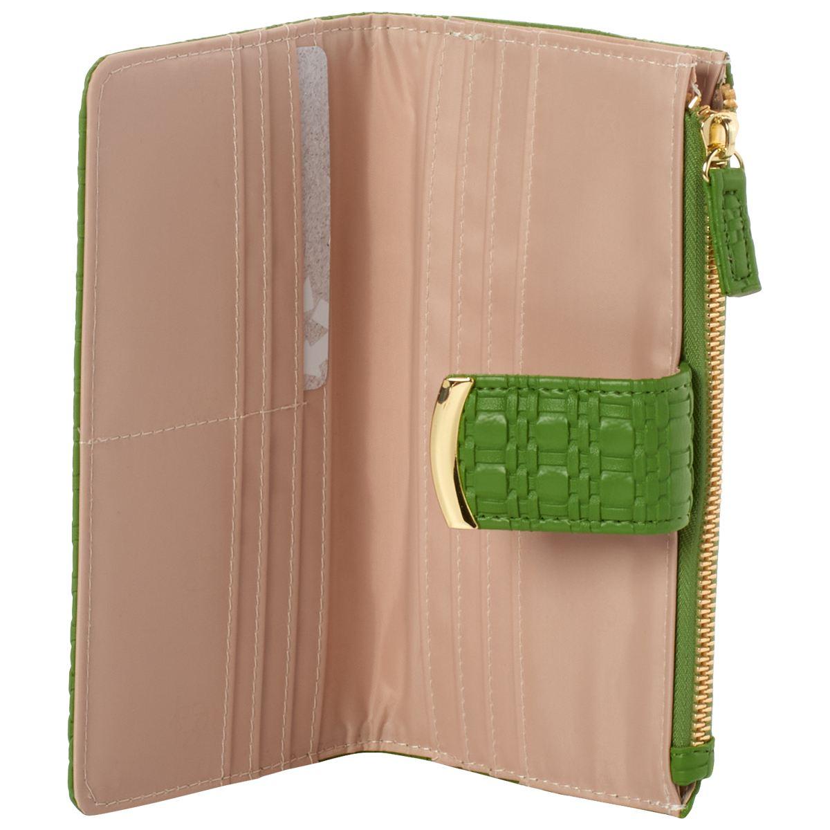 Mundi Lottie Croco Clutch Wallet