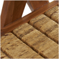9th & Pike&#174; Bohemian Brown Teak Wood Accent Chair - image 4