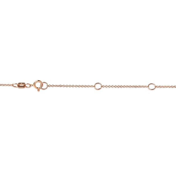 Haus of Brilliance 10kt. Rose Gold 1/10ctw. Diamond Pendant