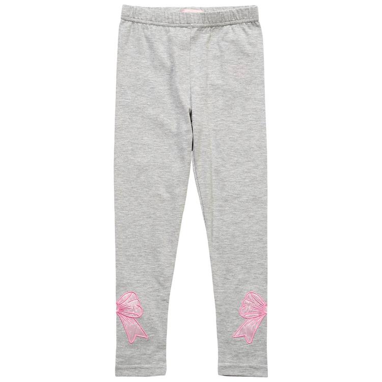 Girls (4-6x) Freestyle Revolution Solid Leggings with Bows