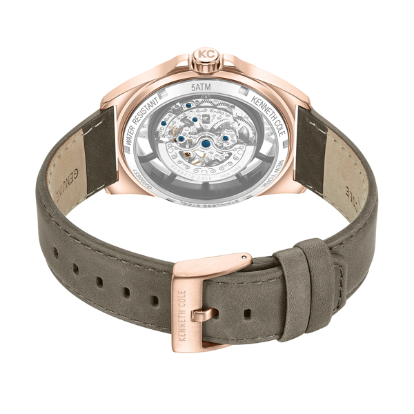 Mens Kenneth Cole New York® Automatic Tan Watch - KCWGX0065101