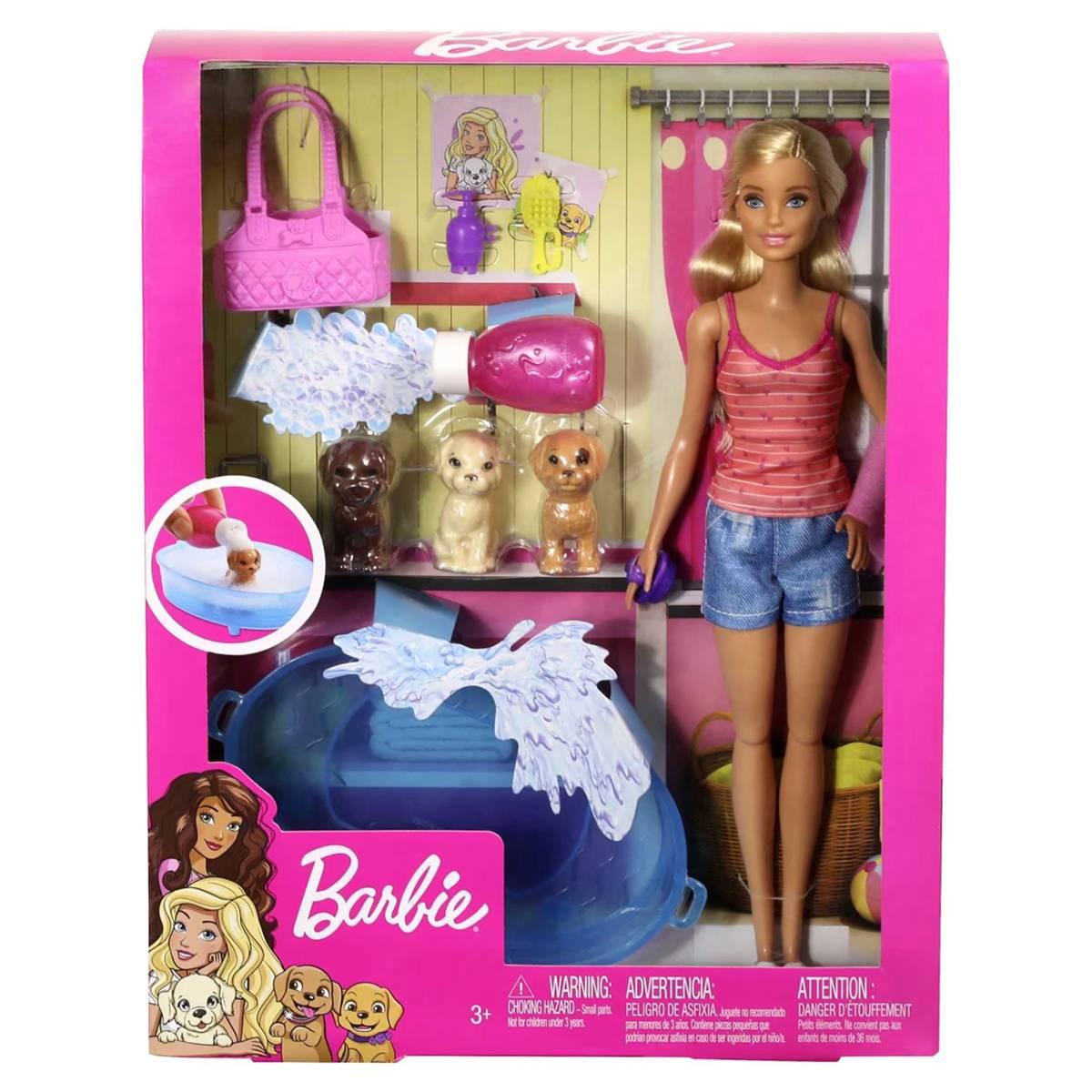 Barbie® 12in. Puppy Bath Time Doll