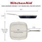 KitchenAid&#174; 11.25in. Hard Anodized Ceramic Nonstick Grill Pan - image 2