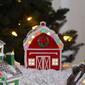 Mr. Christmas 5in. Nostalgic Ceramic Village Barn - image 5