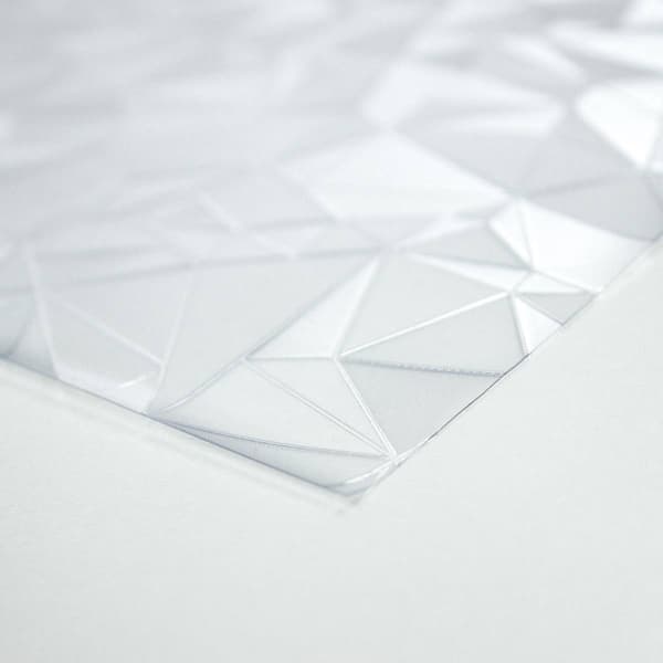 RoomMates&#174; Clear Etched Glass Window Film