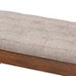Baxton Studio Alona Upholstered Wooden Dining Bench - image 5