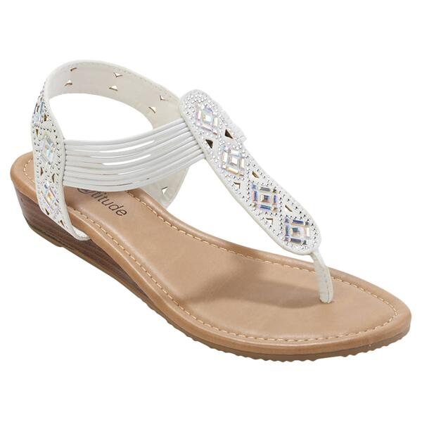Womens New @titude&#40;R&#41; Glimmer 3 Slingback Thong Sandals - image 