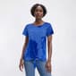 Womens Preswick & Moore® Short Sleeve Tie Front Tie Dye Tee - image 2