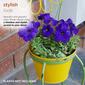 Alpine 24in. Yellow Flower Planter w/ Stand - image 8