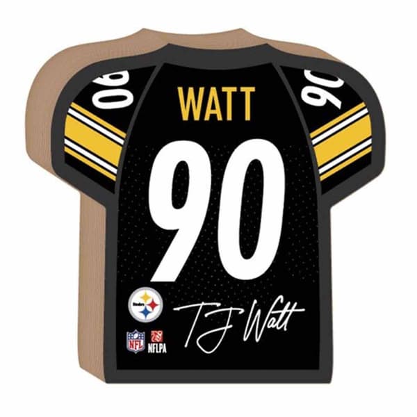Open Road Steelers #90 TJ Watt Block - image 