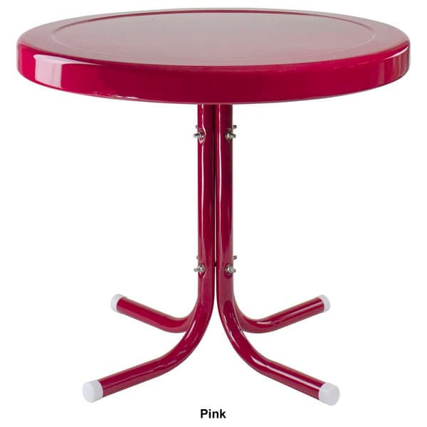 Northlight Seasonal 22in. Retro Tulip Side Table