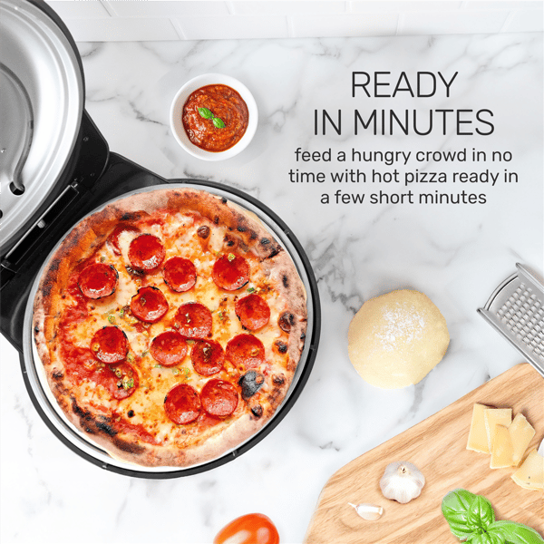 HomeCraft 12" Stone Baked Pizza Maker