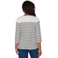 Womens Alfred Dunner Classics Sunflower Stripe Blouse - image 2