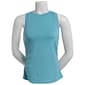 Womens Starting Point Side Ruched Solid Tank Top - image 1