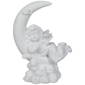 Northlight Girl Cherub Laying on Crescent Moon Statue - image 2