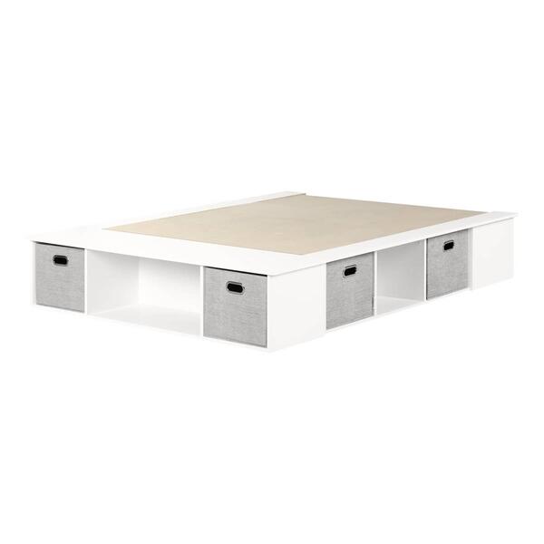 South Shore Flexible Queen Bed With Storage - image 