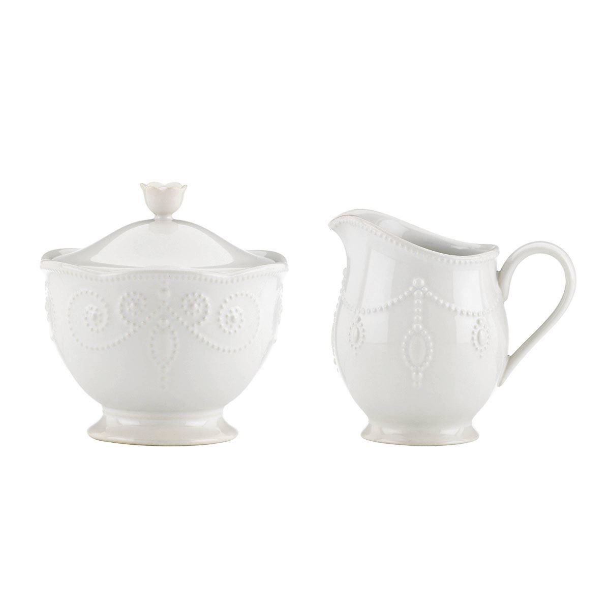 Lenox® French Perle White™ Sugar and Creamer Set