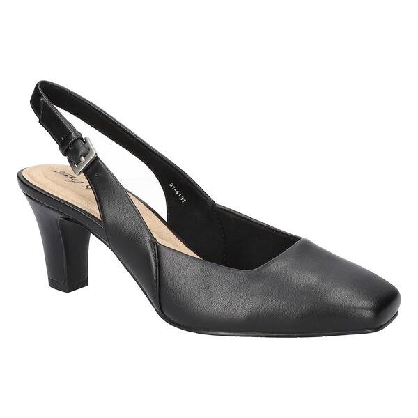 Womens Easy Street Ritsa Square Toe Slingback Pumps - image 
