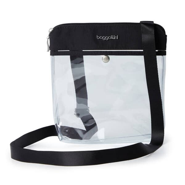 Baggallini Stadium Clear Pocket Crossbody