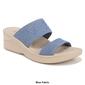 Womens BZees Sienna Bright Wedge Slide Sandals - image 8