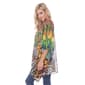Womens White Mark Peacock Leopard Caftan - image 3