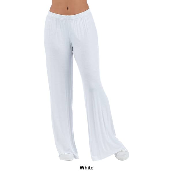 Womens 24/7 Comfort Apparel Solid Palazzo Pants