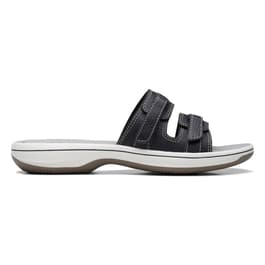 Womens Clarks&#174; Breeze Piper Slide Sandals