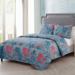 VCNY Home Ava 3pc. Paisley Quilt Set