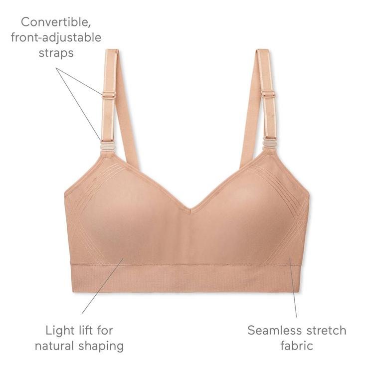 Womens Warner''s Easy Does It™ Wire-Free Bra w/Lift RN0131A