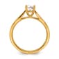 Pure Fire 14kt. Gold 1/2ctw. Lab Grown Diamond Engagement Ring - image 2