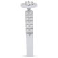 Nova Star® Sterling Silver 1/2ctw. Lab-Grown Diamond Bridal Ring - image 3