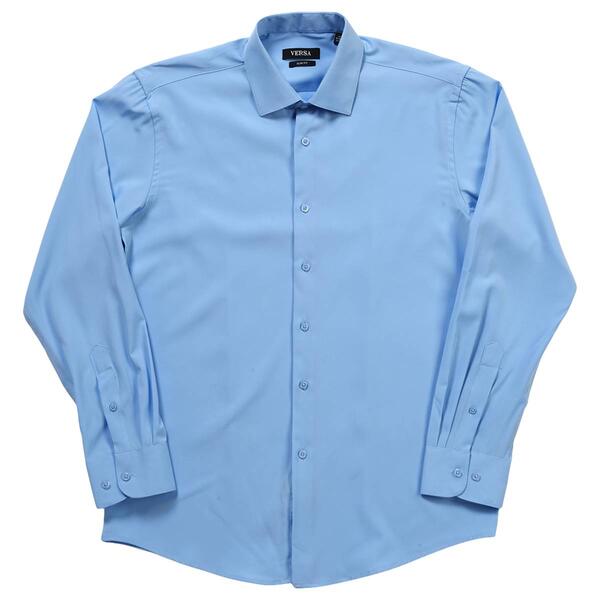 Mens Versa Slim Fit Dress Shirt - Carolina Light Blue - image 