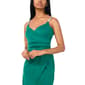 Womens MSK Sleeveless Crepe Rhinestone Trim Slit Maxi Dress - image 3