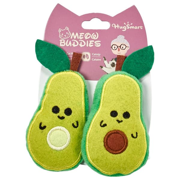 Meow Buddies Crazy Catcher Avocado Cat Toy - image 