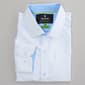 Mens Tom Baine Regular Fit Dress Shirt - White/Blue Diamond - image 1