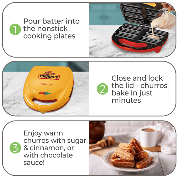 Nostalgia™ Taco Tuesday Electric Churro Maker