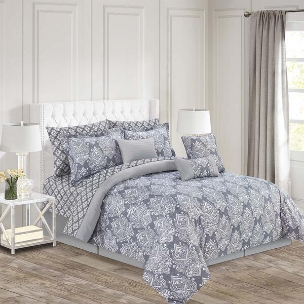 10pc. Leo Reversible Comforter Set - image 