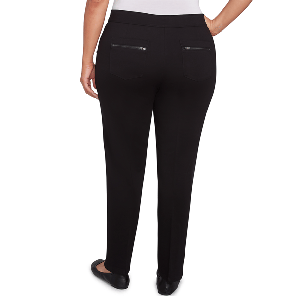 Plus Size Skye’s the Limit Essentials Pull On Straight Leg Pants