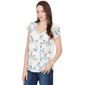 Plus Size Skye’s the Limit Fresh Start Floral Embroidery Blouse - image 3