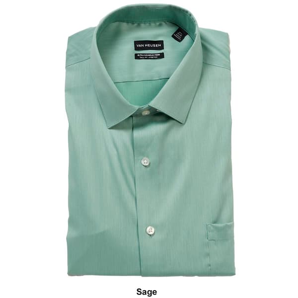 Mens Big & Tall Van Heusen® Wrinkle Free Tall Fit Dress Shirt - image 
