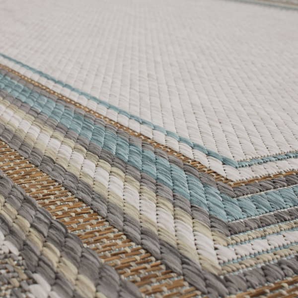 Mohawk Home Panama Light Grey Area Rug - 4' x 5' 6"