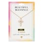 Beautiful Blessings Gold-Tone Mother of Pearl CZ Cross Necklace - image 1