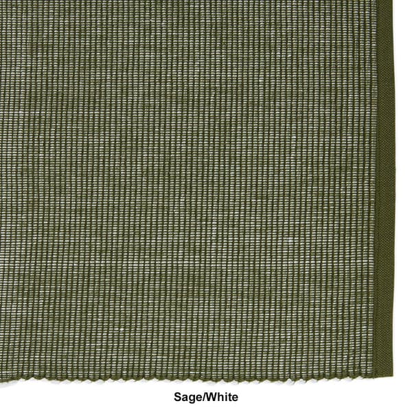 DII® Design Imports 2-Tone Ribbed Placemats - Set of 6