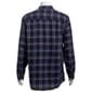Mens Big & Tall Mountain Ridge Flannel Shirt - Charcoal/Blue - image 3