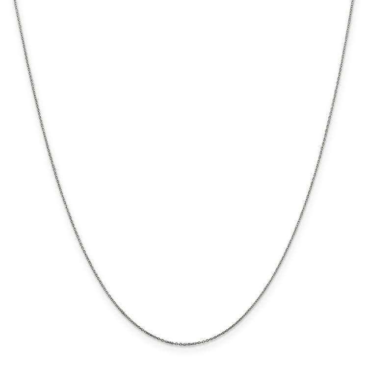 Gold Classics(tm)10kt. 0.6mm 24in Diamond Cut Cable Chain